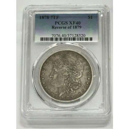 1878 7TF $1 Reverse of 1879