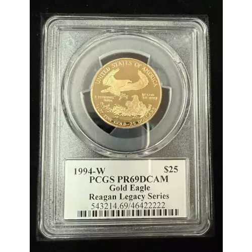 1994-W - Four Coin Set - 1/10, 1/4, 1/2, 1 oz Gold Eagles Proof - PR 69 (Reagan Leagacy Series) (4)