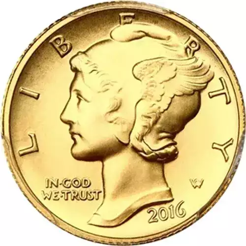 2016-W Gold Mercury Dime Centennial Series (3)