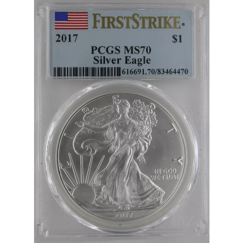 2017 $1 Silver Eagle First Strike