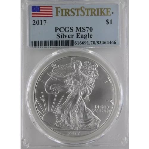 2017 $1 Silver Eagle First Strike