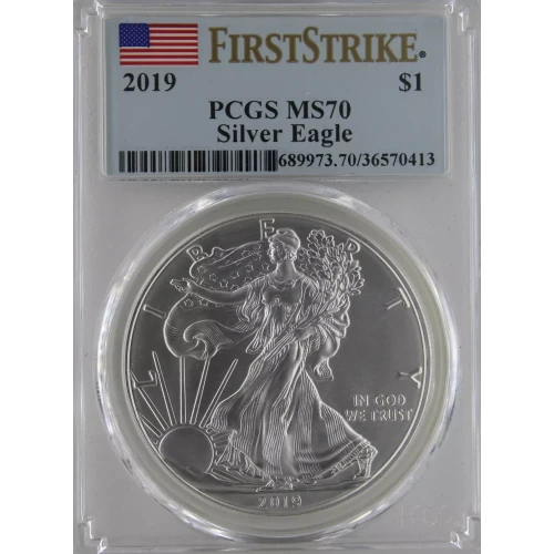 2019 $1 Silver Eagle First Strike