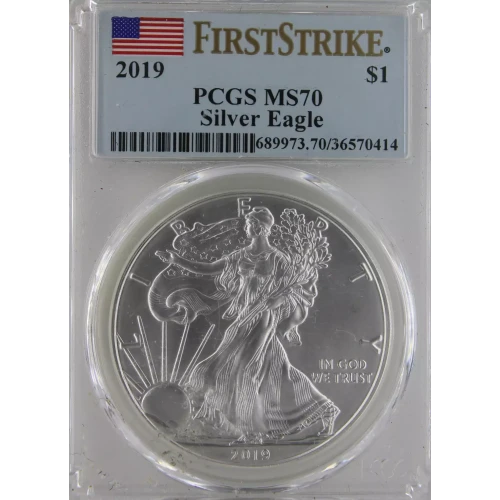 2019 $1 Silver Eagle First Strike