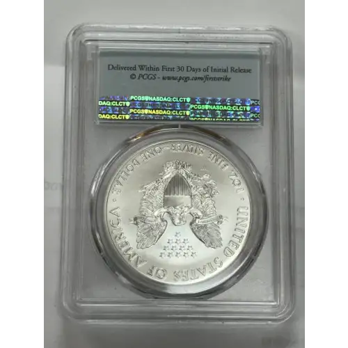 2019-W $1 Burnished Silver Eagle First Day of Issue (2)
