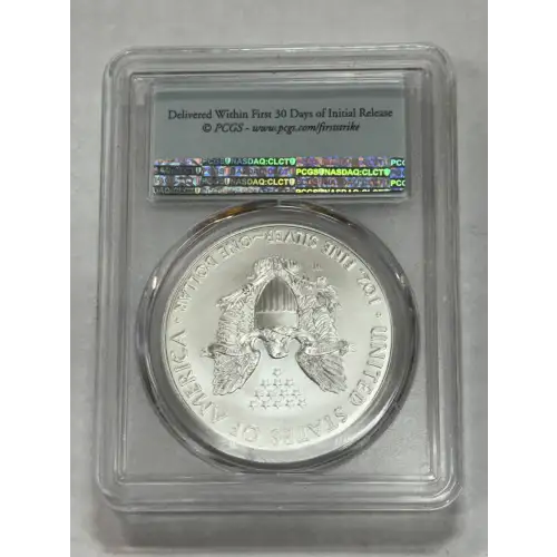2019-W $1 Burnished Silver Eagle First Day of Issue (2)