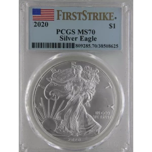 2020 $1 Silver Eagle First Strike