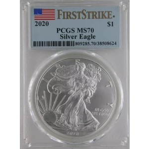 2020 $1 Silver Eagle First Strike