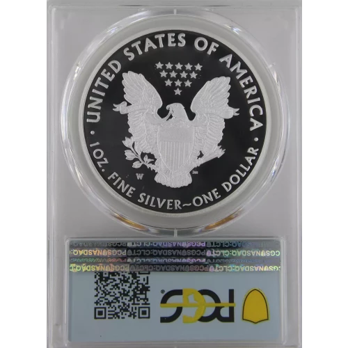 2020-W $1 Silver Eagle First Day of Issue, DCAM (2)
