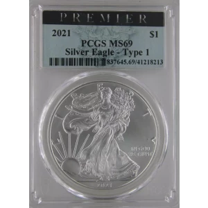 2021 $1 Silver Eagle - Type 1