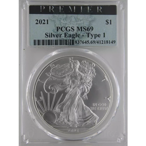 2021 $1 Silver Eagle - Type 1 (2)