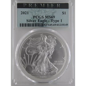 2021 $1 Silver Eagle - Type 1 (2)