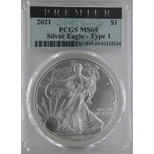 2021 $1 Silver Eagle - Type 1 (2)