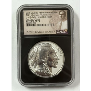 2021 2oz silver lost buffalo