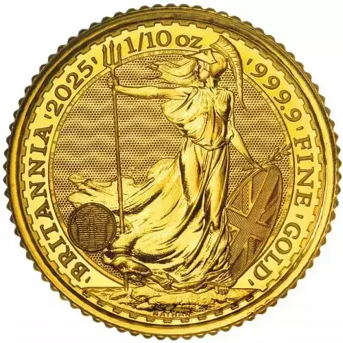 2025 1/10oz British Gold Britannia