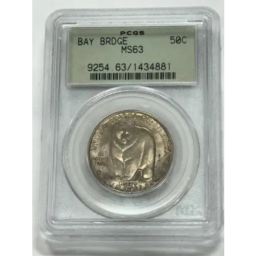 Classic Commemorative Silver--- San Francisco - Oakland Bay Bridge Opening 1936 -Silver- 0.5 Dollar