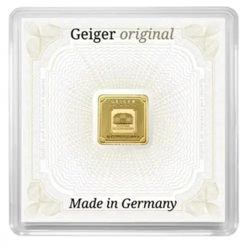 Geiger Gold Bar (1-Gram)