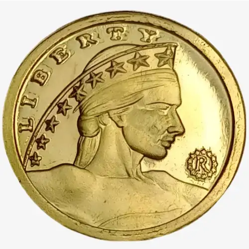 Generic 1oz Gold Round