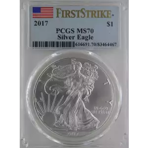 2017 $1 Silver Eagle First Strike