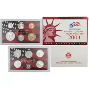 Mint Proof Set - 2004S 11 Piece Silver ($2.96 FV) - Set