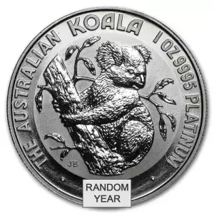 Any Year  1-oz Platinum Australian Koala