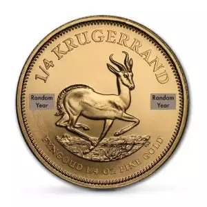 Any Year 1/4oz South African Gold Krugerrand (2)