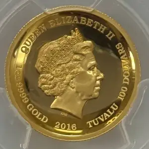 2016 Tuvalu Pearl Harbor 1 oz Gold Coin PR70 DCAM (2)