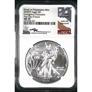 2020(P) Emergency Production First Day of Issue Struck at Philadelphia  (2)