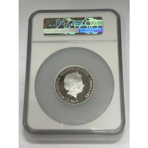 SOLOMON ISLANDS Silver 5 DOLLARS