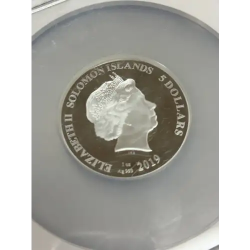 SOLOMON ISLANDS Silver 5 DOLLARS