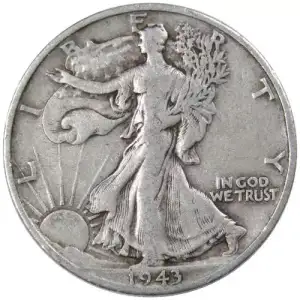 US 90% Silver Coinage - Pre 1965 - Junk Silver - Walking Half Dollar (2)